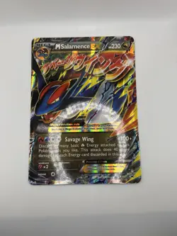 M Salamence EX Black Star Promo XY171 Regular Size Card - Pokemon - Mega MP 2016 - Image 4