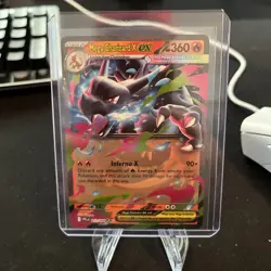 Mega Charizard X ex 013/094 Phantasmal Flames Double Rare English Pokemon Card - Image 1
