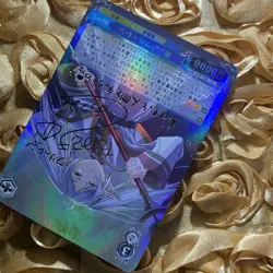 FRIEREN: Beyond Journey’s End Pretty Maiden GIRL Anime Holo Waifu Card - Image 3