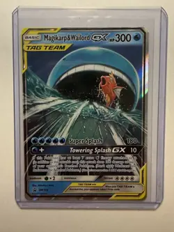 Magikarp and Wailord GX Promo Card SM 166 - Image 1