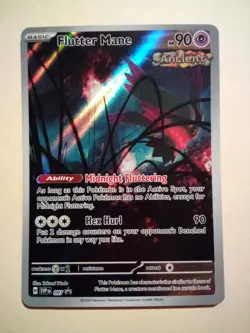 Flutter Mane 097 Sv: Scarlet & Violet Promo Cards Holo - Image 1