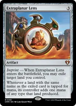 ~ Extraplanar Lens ~ NM ~ Commander Masters ~ MTG ~ - Image 1