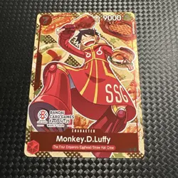 Monkey D Luffy Bandai Card Games Fest 24-25 P-080 One Piece Promo Cards - Image 1