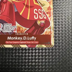 Monkey D Luffy Bandai Card Games Fest 24-25 P-080 One Piece Promo Cards - Image 5