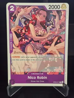 One Piece Card Game - Nico Robin (2nd Anniversary) OP09-071 C - NM - Image 1
