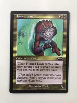 Horned Kavu MTG Magic the Gathering Card NM Near Mint Planeshift - Image 1