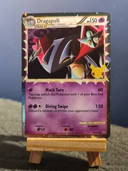 Dragapult SWSH132 Black Star Promo Holo Celebrations SWSH Pokemon Card Near Mint - Image 1