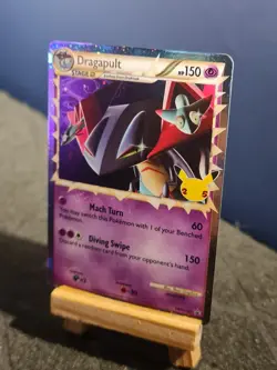 Dragapult SWSH132 Black Star Promo Holo Celebrations SWSH Pokemon Card Near Mint - Image 2
