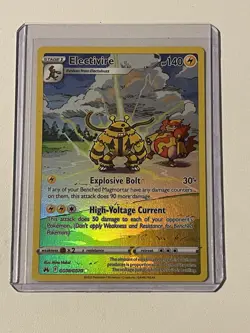 Electivire GG08/GG70 Crown Zenith: Full Art Holo Pokemon Trading Card - Image 1