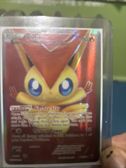 Pokemon TCG Victini Noble Victories Holo Card 98/101 Full Art - Image 1