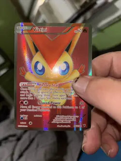Pokemon TCG Victini Noble Victories Holo Card 98/101 Full Art - Image 2