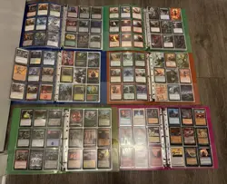 Magic: The Gathering Binder Card Game Lot Of 1,985 Cards Common Uncommon 94-2024 - Image 1