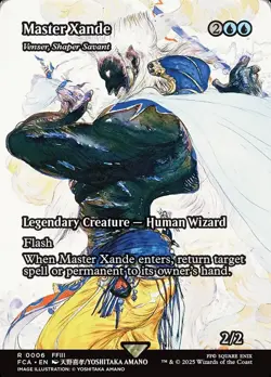 MTG Final Fantasy Through the Ages R Venser, Shaper Savant #0006 - Image 1