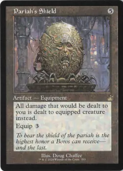Pariah's Shield (Retro Frame) R Ravnica Remastered 393 NM - Image 1