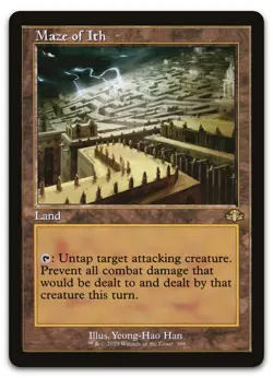 Maze of Ith (Retro Frame) #398 (NM) Dominaria Remastered DMR Magic MTG - Image 1