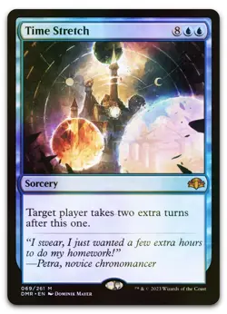 Time Stretch #69 (Foil) (NM) Dominaria Remastered DMR Magic MTG - Image 1