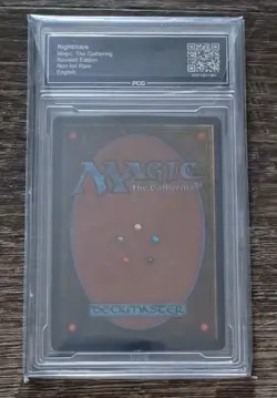 1994 Magic The Gathering Nightmare Revised Edition PCG 4 VG 🚒🔥🔥 - Image 2