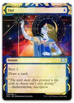 Opt #19 (Foil) (NM) Strixhaven STA Magic MTG - Image 1