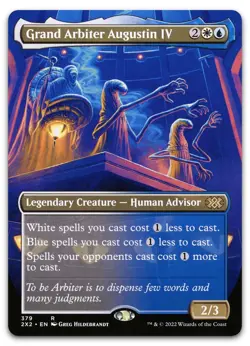 Grand Arbiter Augustin IV (Borderless) #379 NM Double Masters 2022 2X2 Magic MTG - Image 1