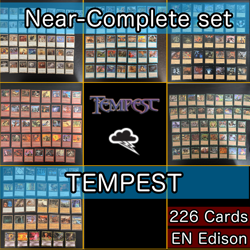 TEMPEST Near Complete Set Magic the Gathering MTG bulk lot fym0 TMP EN 2 - Image 1