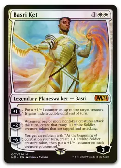 Basri Ket #7 (Foil) (NM) Core Set 2021 M21 Magic MTG - Image 1