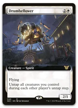 Drumbellower (Extended Art) #40 (NM) Kamigawa Neon Dynasty NEC Magic MTG - Image 1