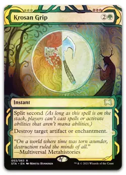 Krosan Grip (Foil Etched) #53 (NM) Strixhaven STA Magic MTG - Image 1