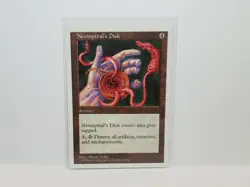 WOTC Magic the Gathering 5th Edition Artifact - Nevinyrral's Disk - Unplayed - Image 3