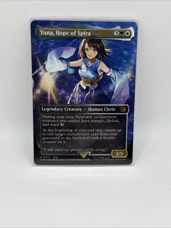 Yuna, Hope of Spira (Borderless) (Chocobo Track Foil) Final Fantasy Foil - Image 2