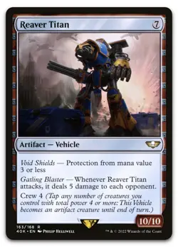 Reaver Titan #163 (NM) Warhammer 40,000 40K Magic MTG - Image 1