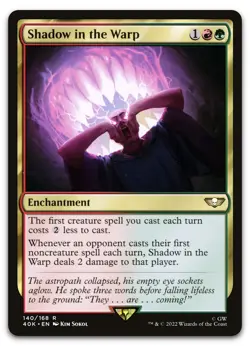 Shadow in the Warp #140 (NM) Warhammer 40,000 40K Magic MTG - Image 1