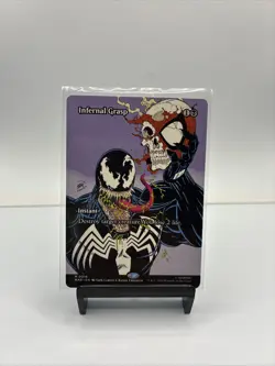 INFERNAL GRASP mtg NM-M Spider-Man Marvel Universe Mythic Extended Art 🕸 - Image 1