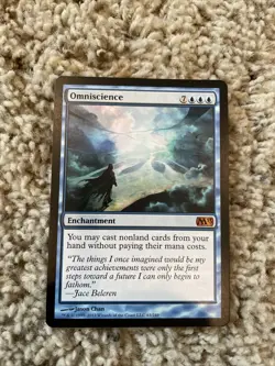 MTG Omniscience Magic 2013 63/249 Regular Mythic - Image 1