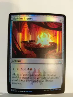 Rakdos Signet Ravnica Remastered Foil - Image 1