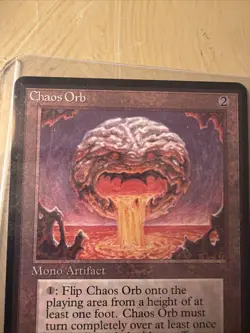 Magic The Gathering - Chaos Orb Limited Edition Beta Rare - Image 3