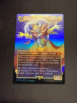 Kefka, Court Mage - Borderless Foil - NM - Final Fantasy MtG - Image 1
