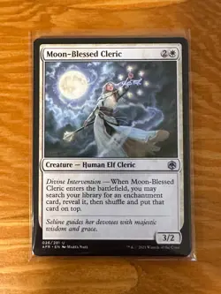 Moon-Blessed Cleric - Adventure in the Forgotten Realms AFR - MTG - Image 1