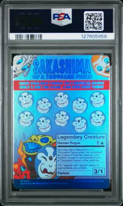 2024 MTG SECRET LAIR DROP #1541 SAKASHIMA OF A THOUSAND FACES PSA 10 - Image 2