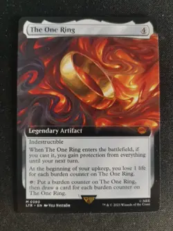 MTG The One Ring Lotr Lord of the Rings: Tales of Middle-earth 380 Extended Art - Image 1