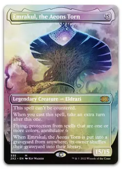 Emrakul, the Aeons Torn (Borderless) #335 (Foil) NM Double Masters 2022 - Image 1