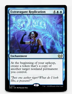 Extravagant Replication [Commander: Duskmourn] MTG Magic NM/M 💧💧 - Image 1