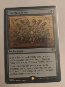 Doubling Season Commander Masters Regular LP MTG - Image 1