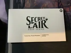 Peach Momoko Secret Lair (Sealed Rainbow Foil) MTG - Image 1