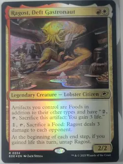 Ragost, Deft Gastronaut - Foil - Light Play, English Magic the - Image 1