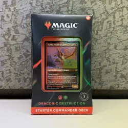 Magic: The Gathering Starter Commander Deck - Draconic Destruction (Red-Green) - Image 1