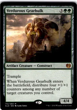 Magic The Gathering Verdurous Gearhulk Mythic #172 - Image 1