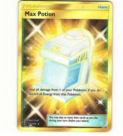 2017 Light Play Pokemon Max Potion 164/145 Guardians Rising Reverse - Image 1