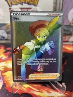 Bea 193/185 Vivid Voltage SWSH Hyper Secret Rare Rainbow Full Art Pokemon TCG NM - Image 1