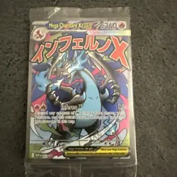 Pokemon TCG Mega Charizard X Ex UPC Promo Sealed!! - Image 1
