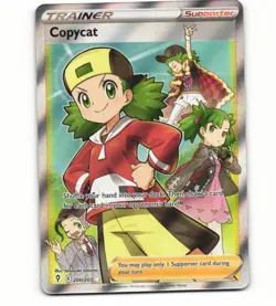 2021 Near Mint NM Pokemon Copycat Full Art 200/203 Evolving Skies - Image 1